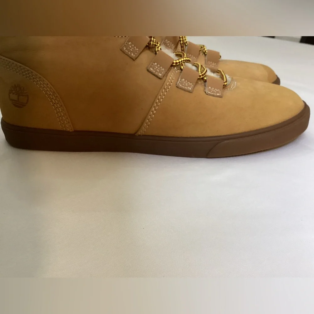 Timberland Dausette Fleece Fold Down Boots Size 8.5